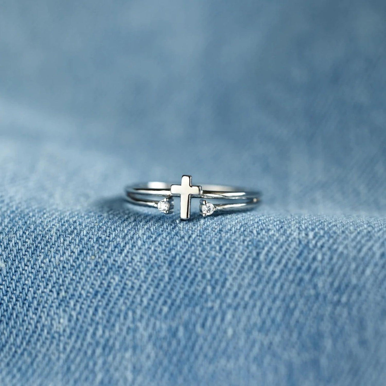 925 Sterling Silver Cross Ring - God's Girl Gifts And Apparel