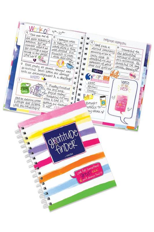Be Still Faith-Based Gratitude Journal w Stickers 52-Week - God's Girl Gifts And Apparel