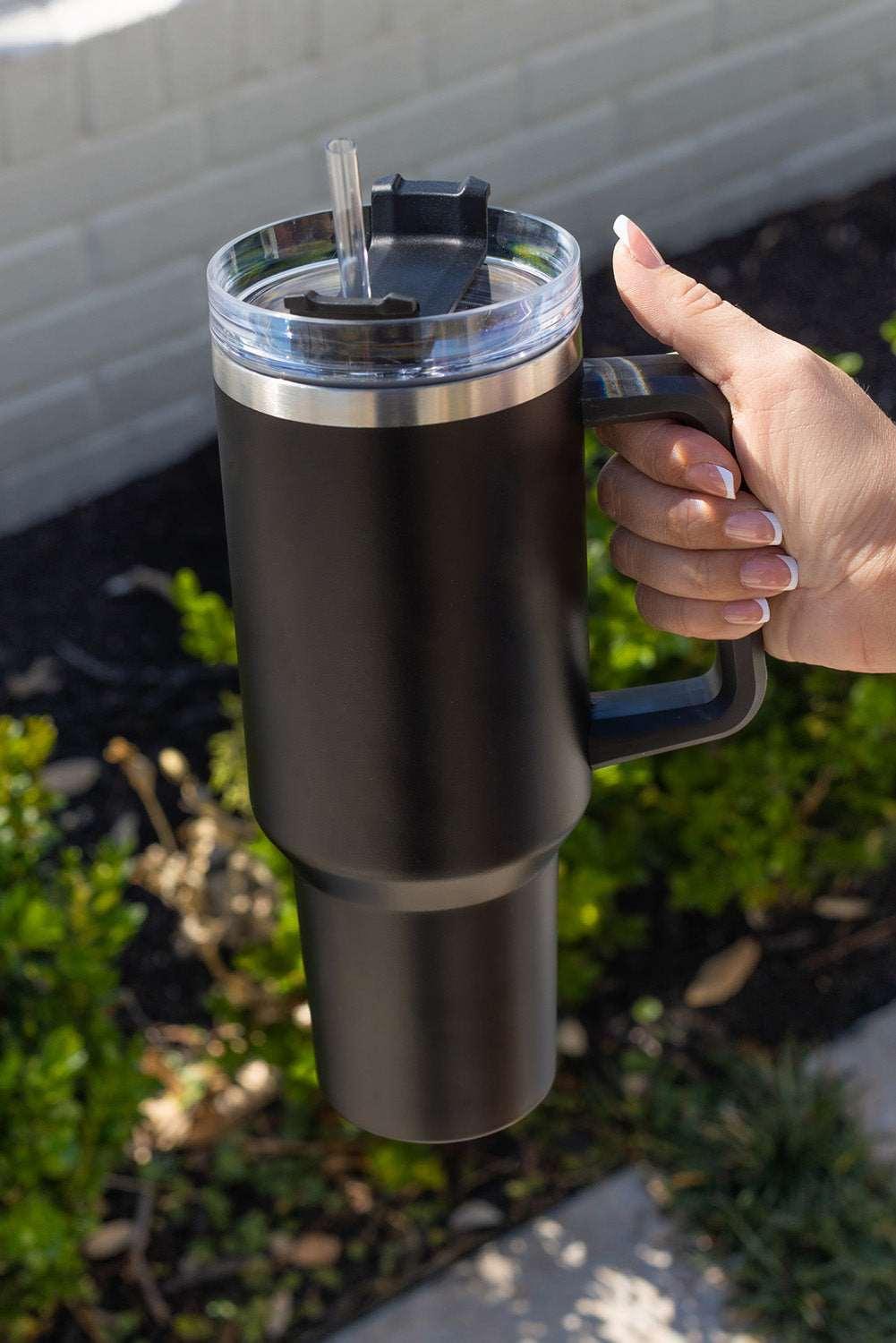 Black 304 Stainless Steel Double Insulated Cup 40 oz