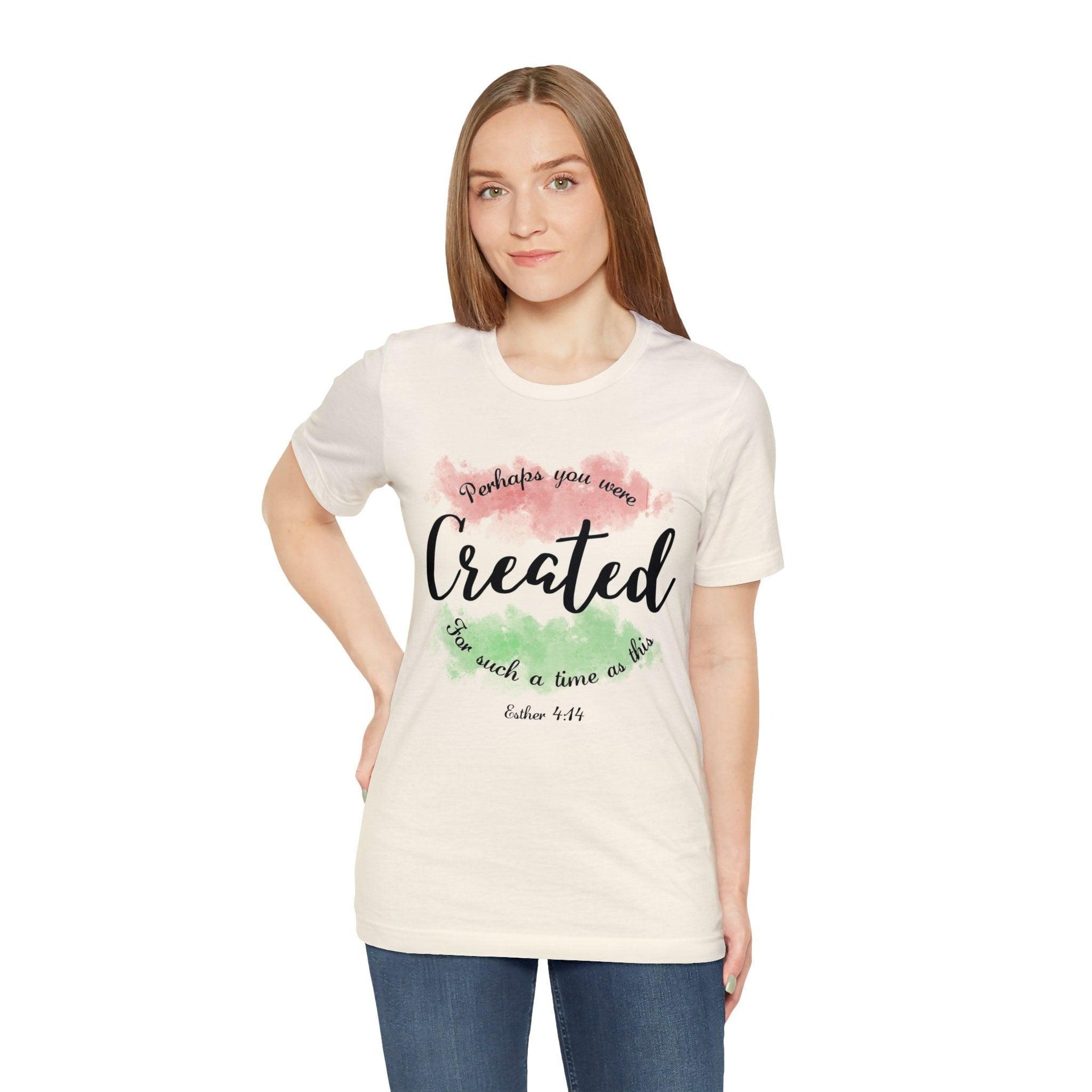 Esther 4:14 Created Graphic Tee - God's Girl Gifts And Apparel