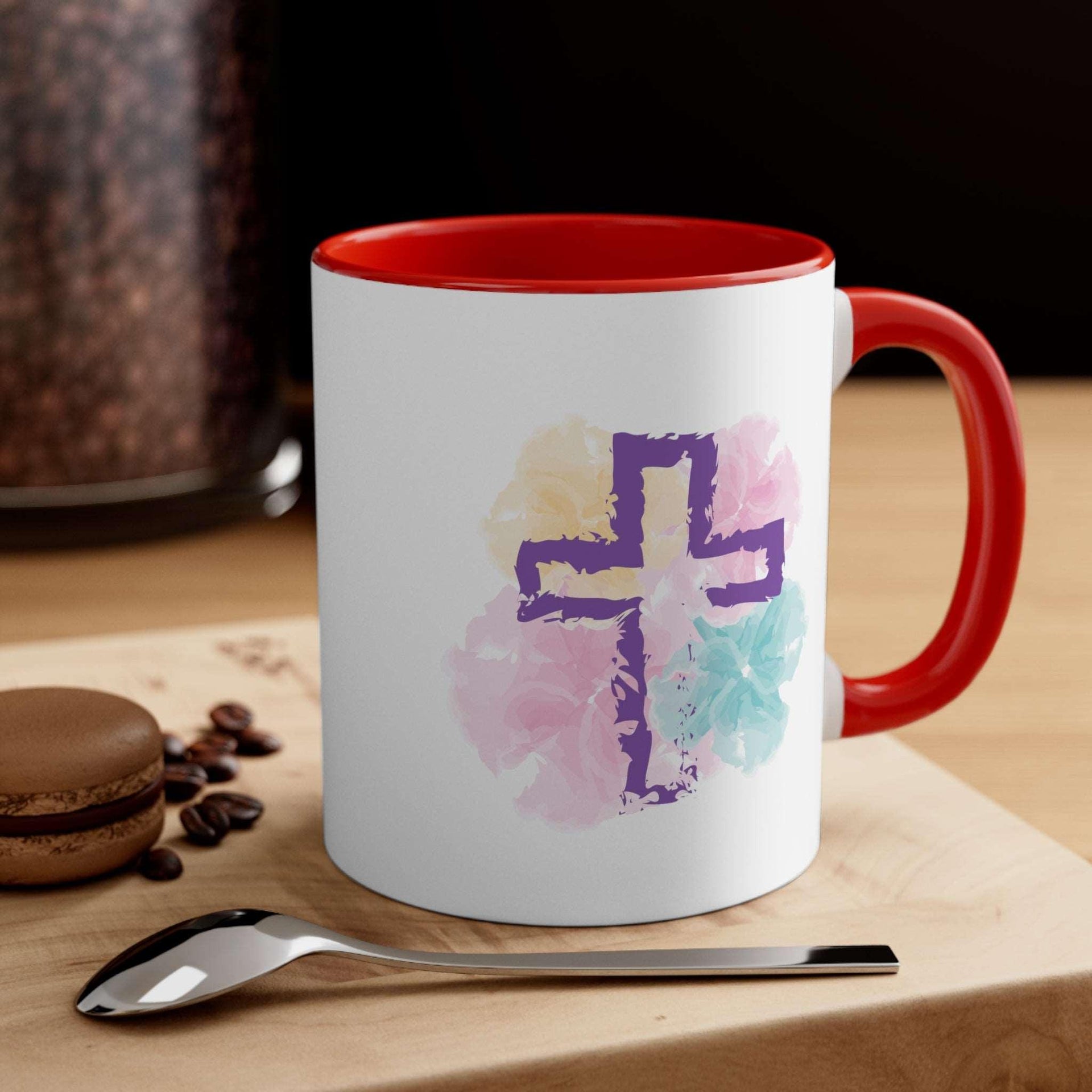 Esther 4:14 Two-Tone Accent Mug
