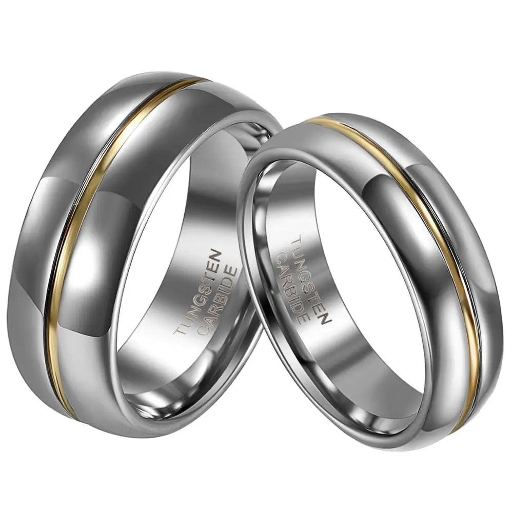 Eternal Harmony Tungsten Carbide Ring - God's Girl Gifts And Apparel