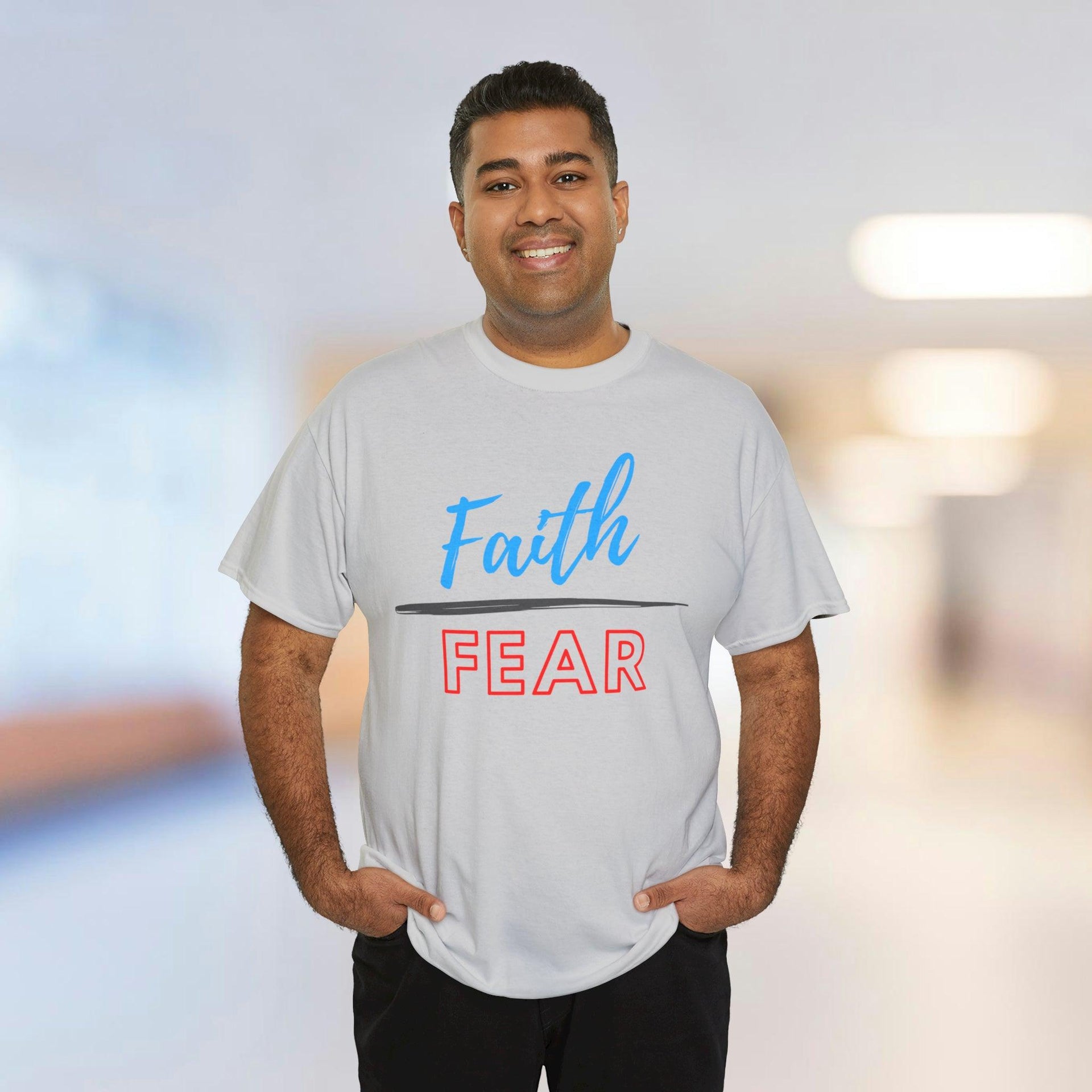 Faith over Fear Unisex TShirt - God's Girl Gifts And Apparel
