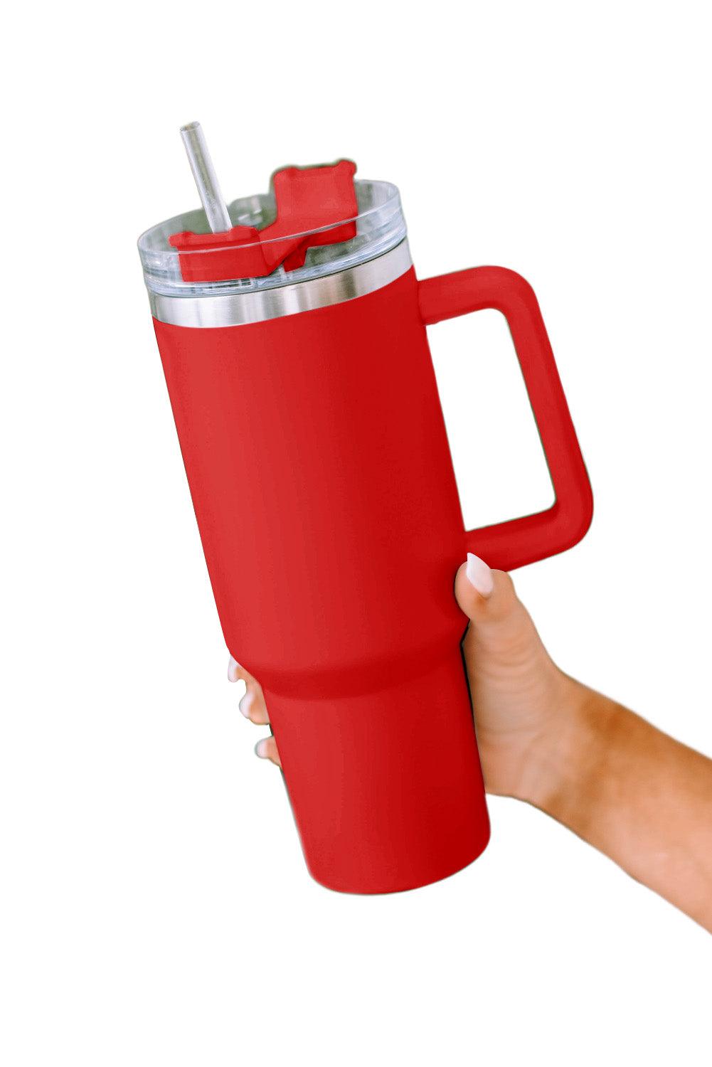 Fiery Red Stainless Steel Double Insulated Cup - God's Girl Gifts And Apparel