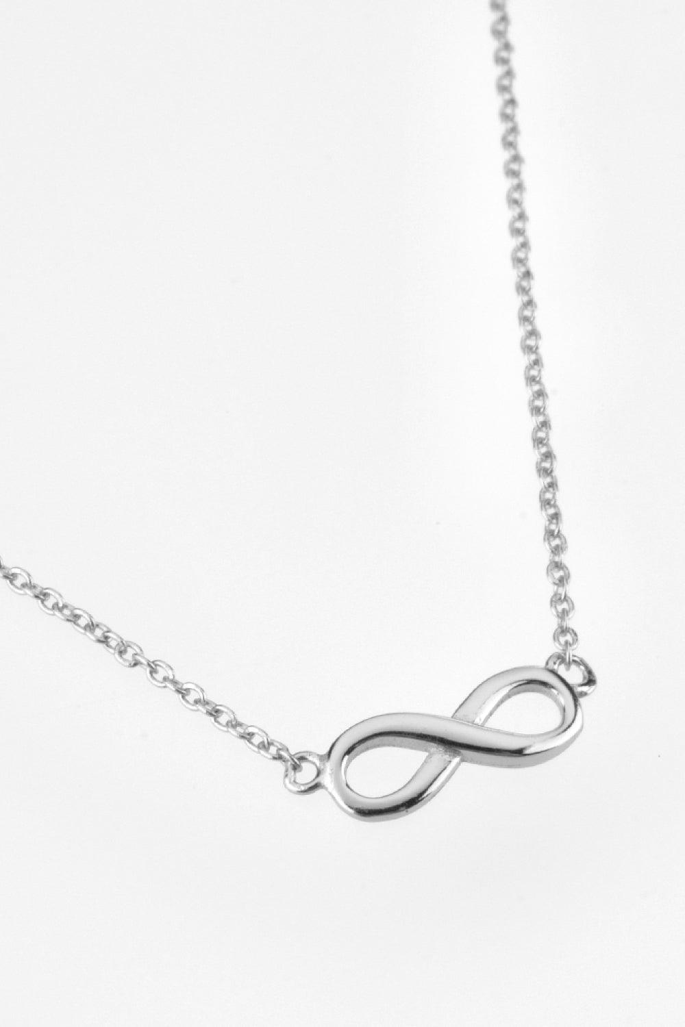 Infinity Loop 925 Sterling Silver Necklace - God's Girl Gifts And Apparel