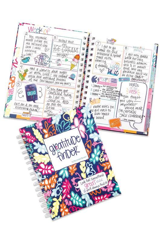 Island Blooms Gratitude Journal with Stickers Non-Dated 52-Week - God's Girl Gifts And Apparel