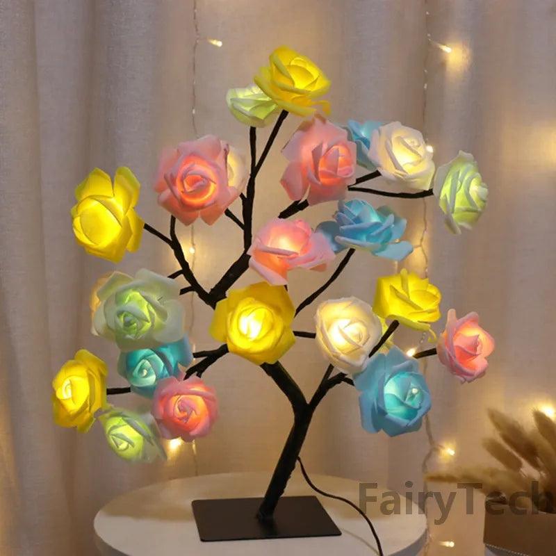 LED Fairy Rose Lamp - God's Girl Gifts And Apparel