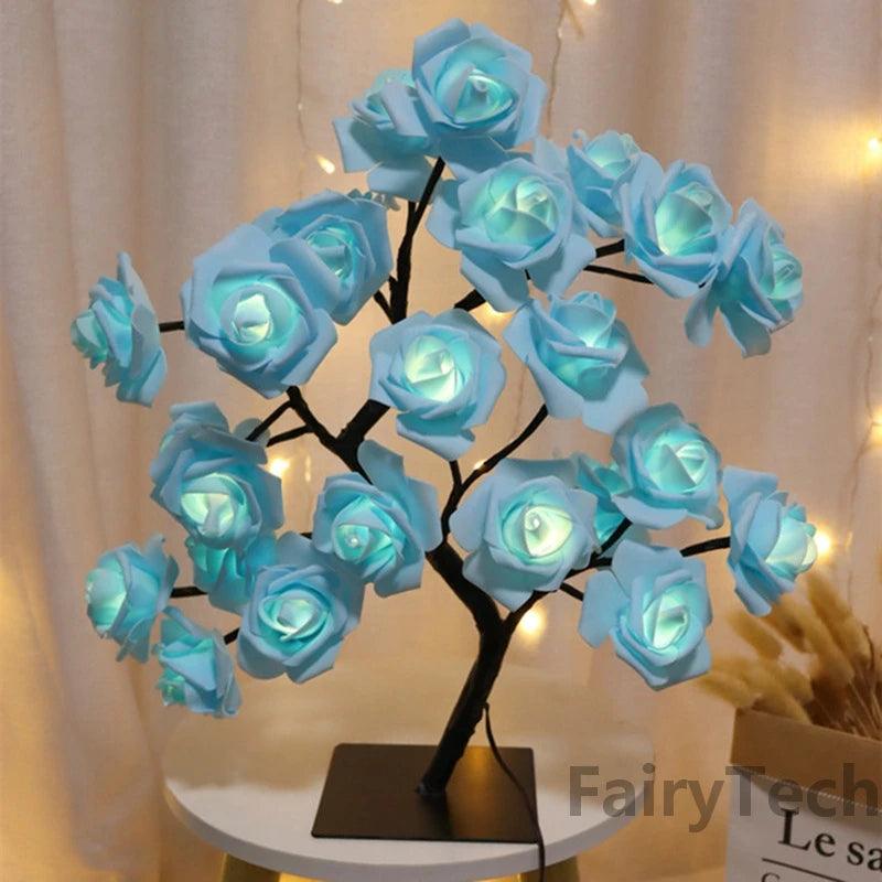 LED Fairy Rose Lamp - God's Girl Gifts And Apparel