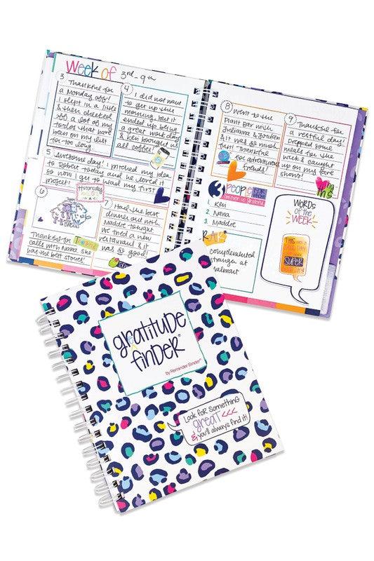 Leo-Pop Gratitude Journal with Stickers Non-Dated 52-Week - God's Girl Gifts And Apparel
