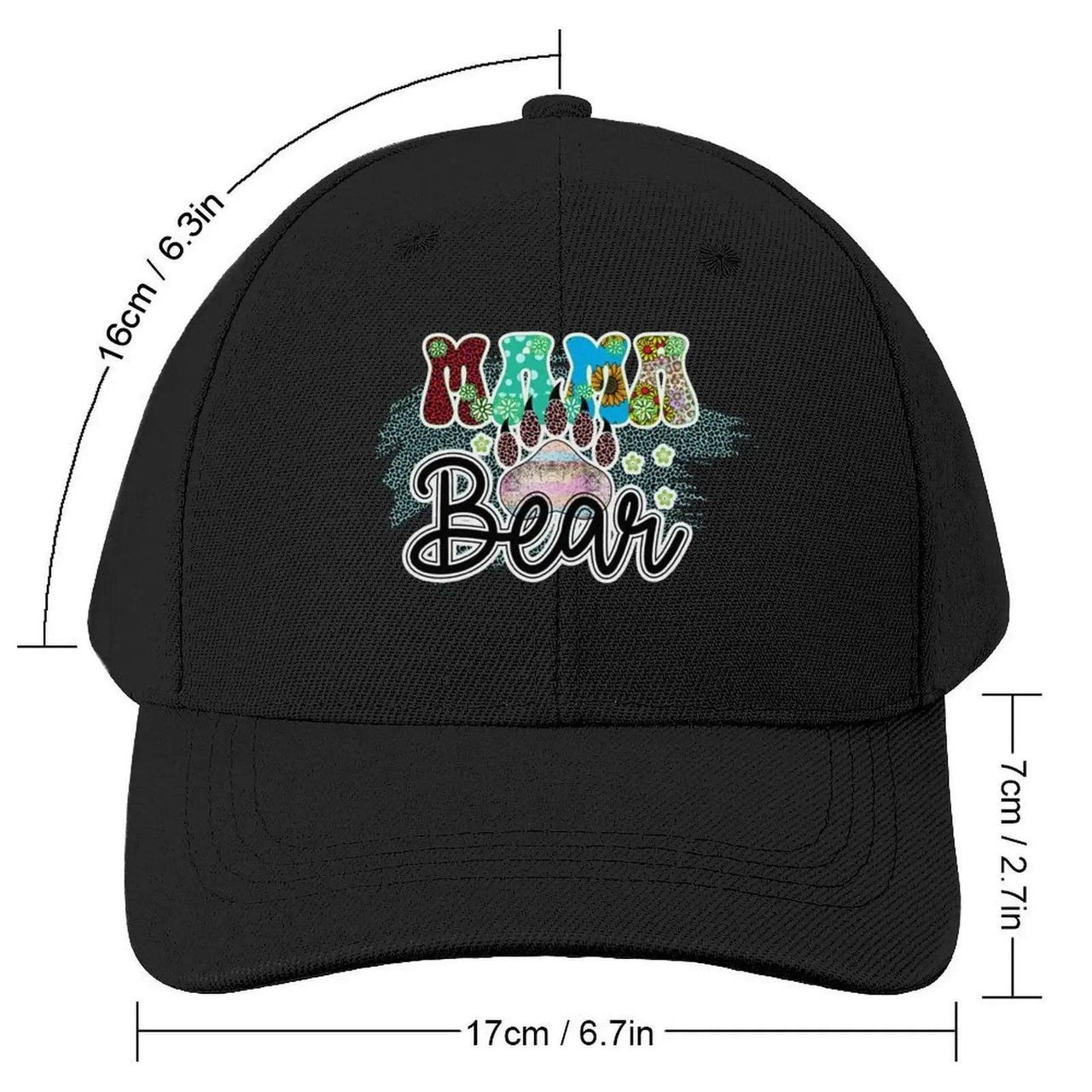 Mama Bear Ball Cap - God's Girl Gifts And Apparel