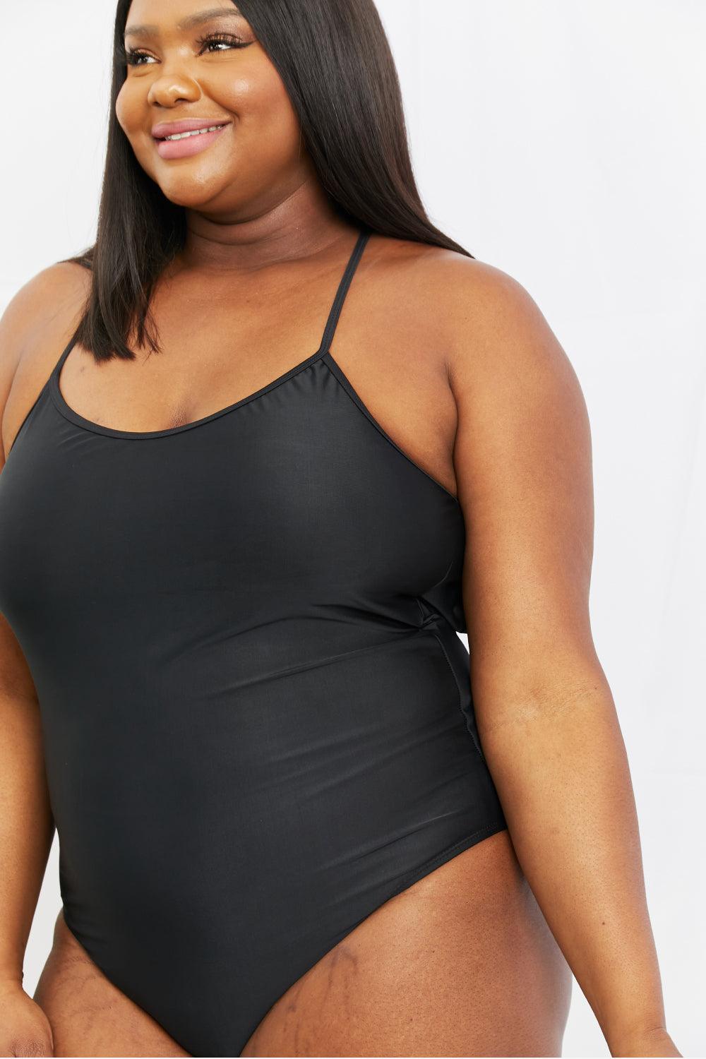 Marina West Swim High Tide One-Piece in Black - God's Girl Gifts And Apparel