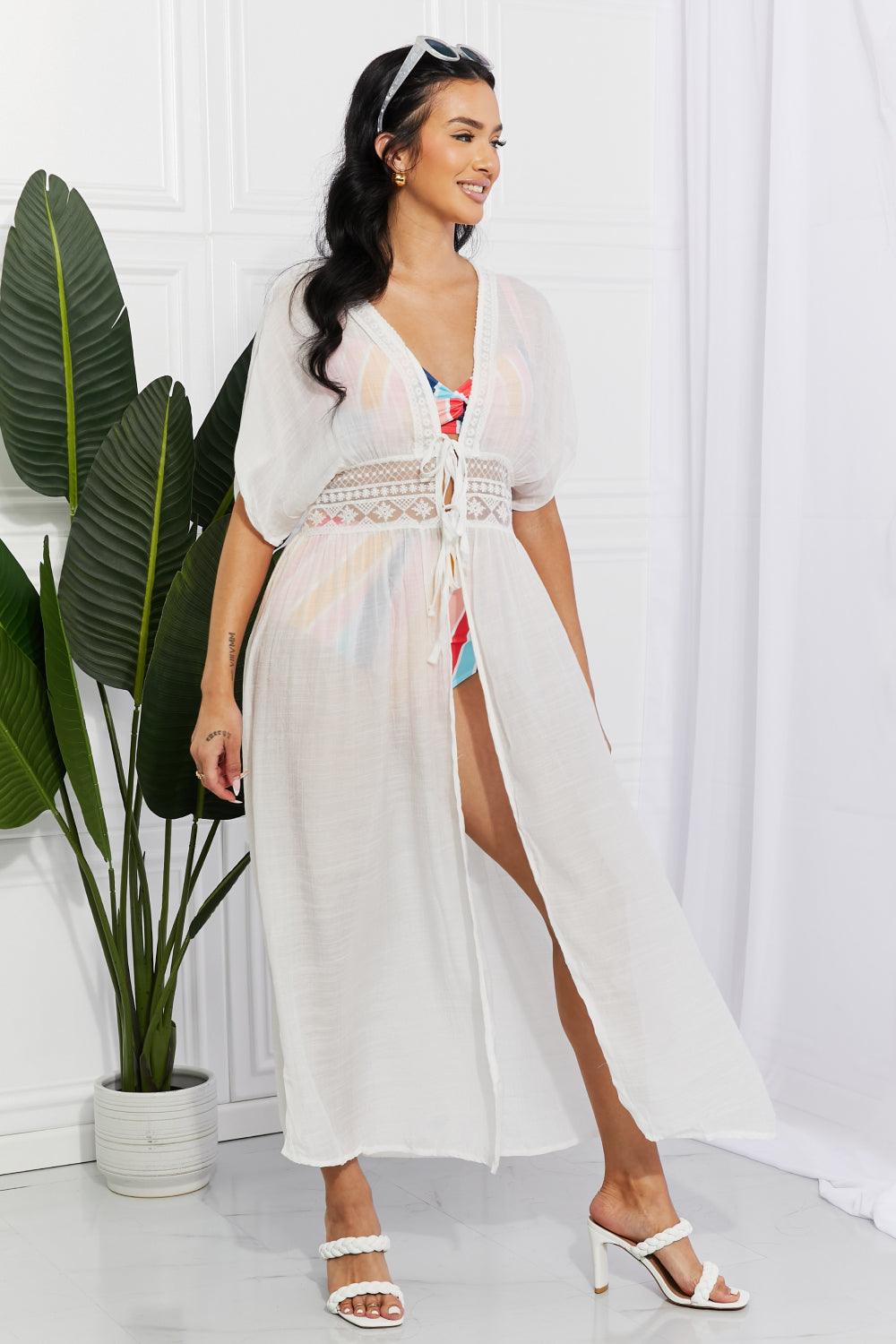 Marina West Swim Sun Goddess Tied Maxi Cover-Up - God's Girl Gifts And Apparel