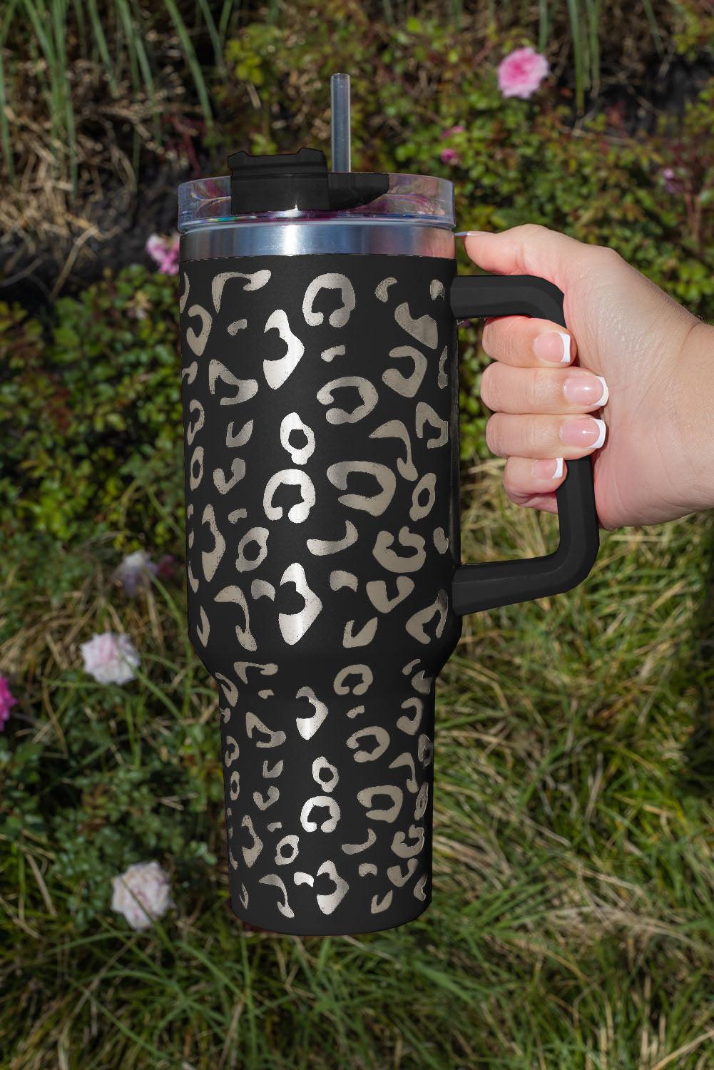 Midnight Safari Stainless Steel Double Insulated Cup 40oz - God's Girl Gifts And Apparel