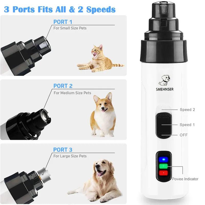 Painless USB Charging Dog Nail Grinders - God's Girl Gifts And Apparel