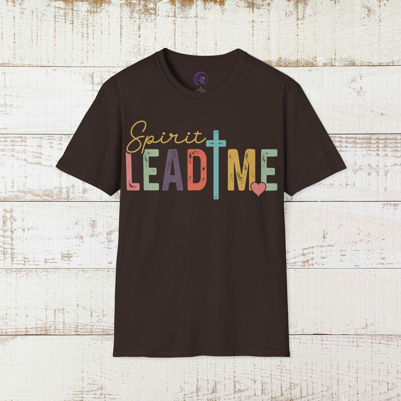 Spirit Lead Me Graphic T-shirt - God's Girl Gifts And Apparel