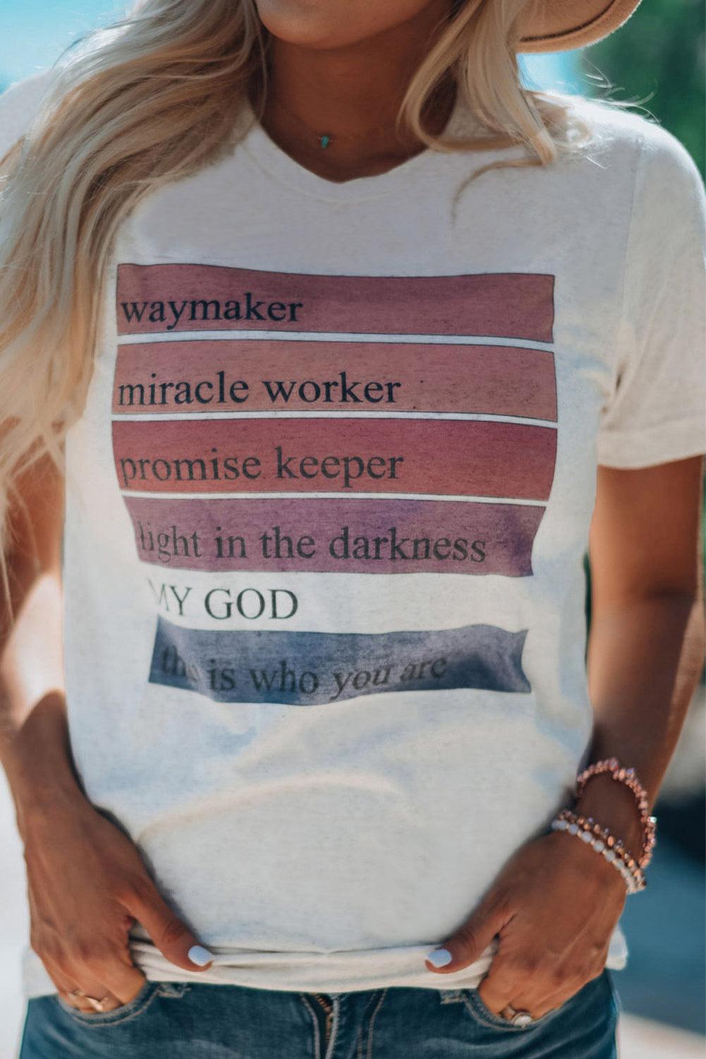 Waymaker Graphic Tee - God's Girl Gifts And Apparel
