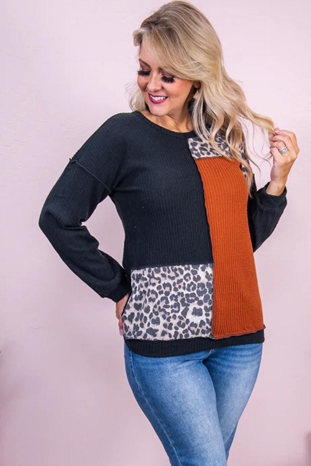 Wildfire Chic Plus Size Knit Top - God's Girl Gifts And Apparel