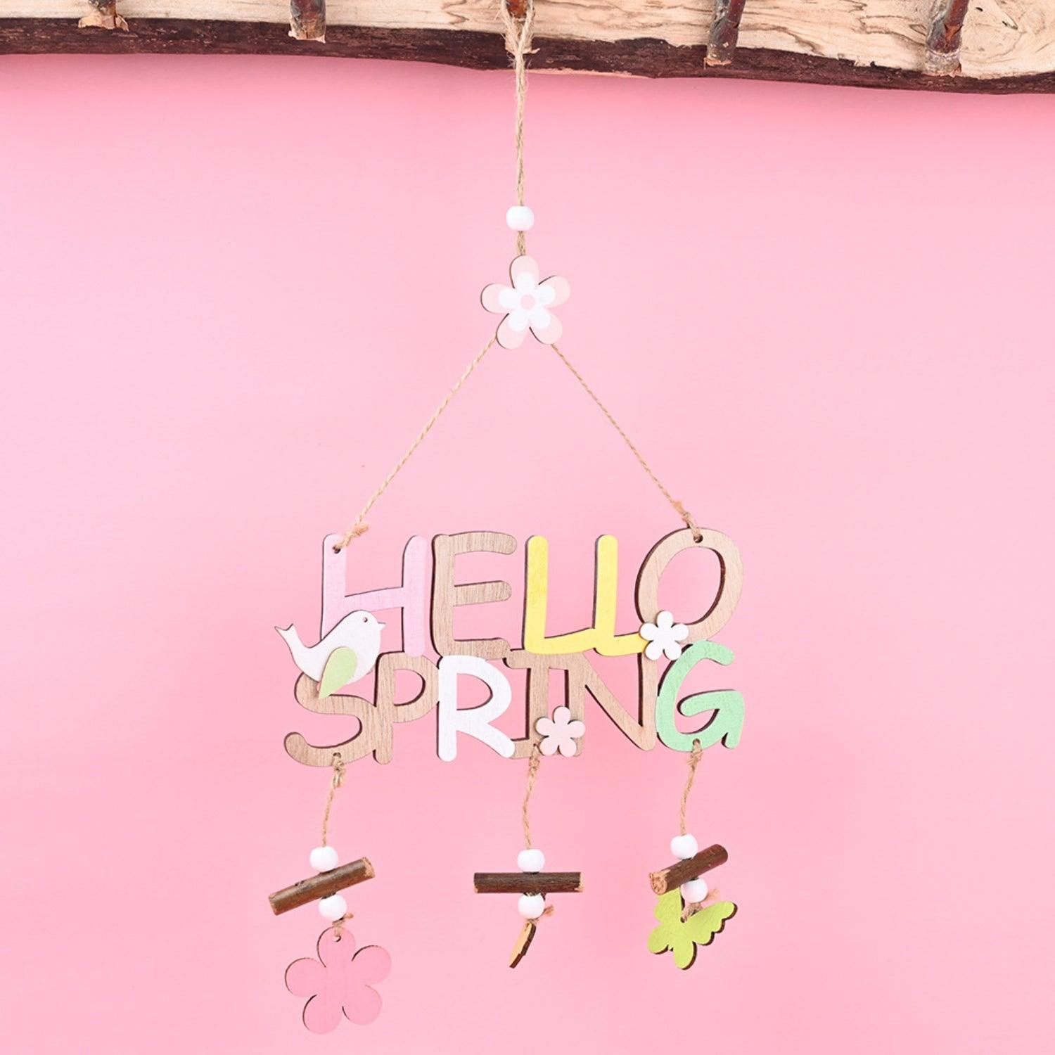 Easter Wooden Hanging Widget - God's Girl Gifts And Apparel