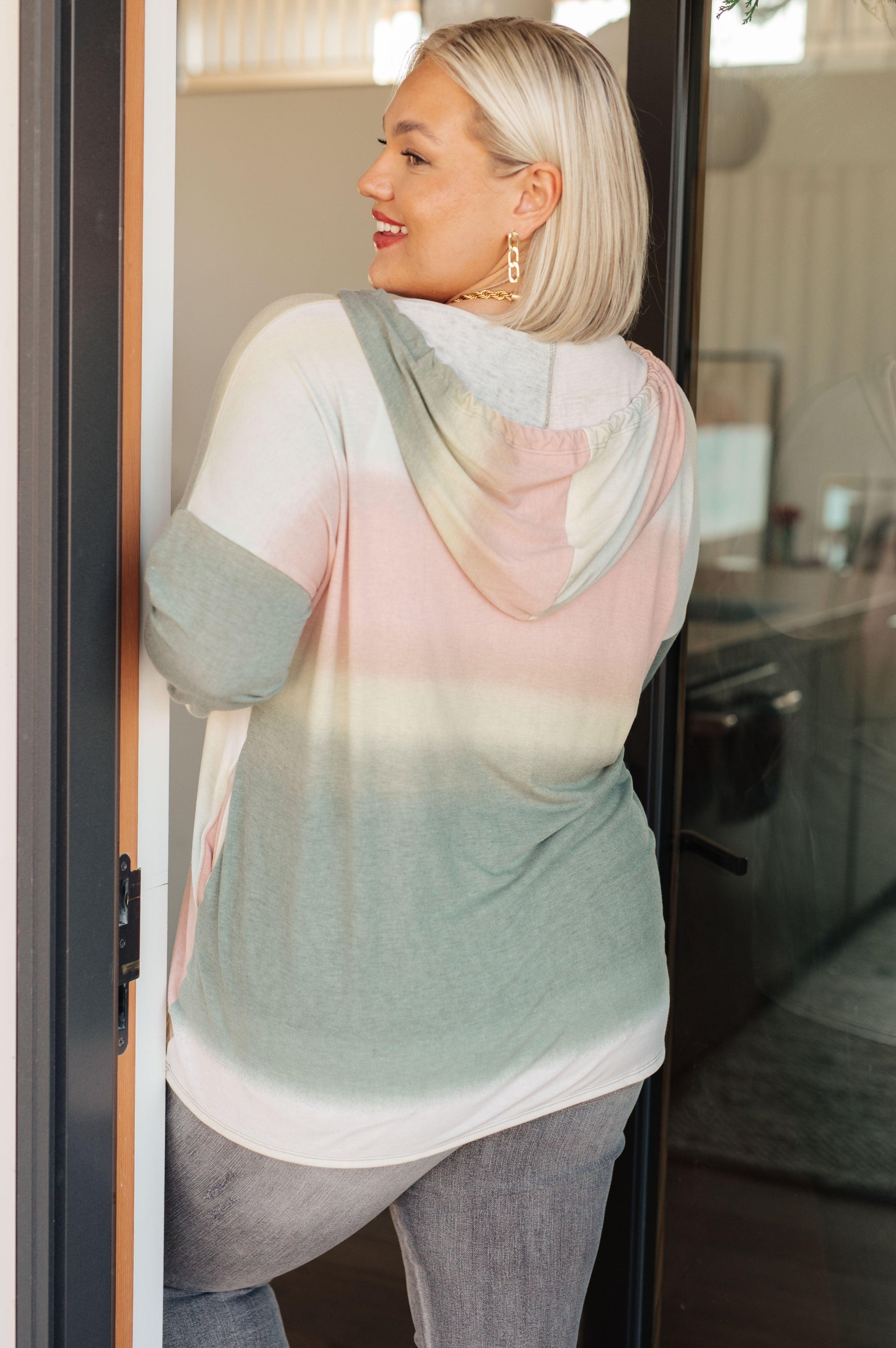 Hazy Horizon Ombre Hoodie - God's Girl Gifts And Apparel