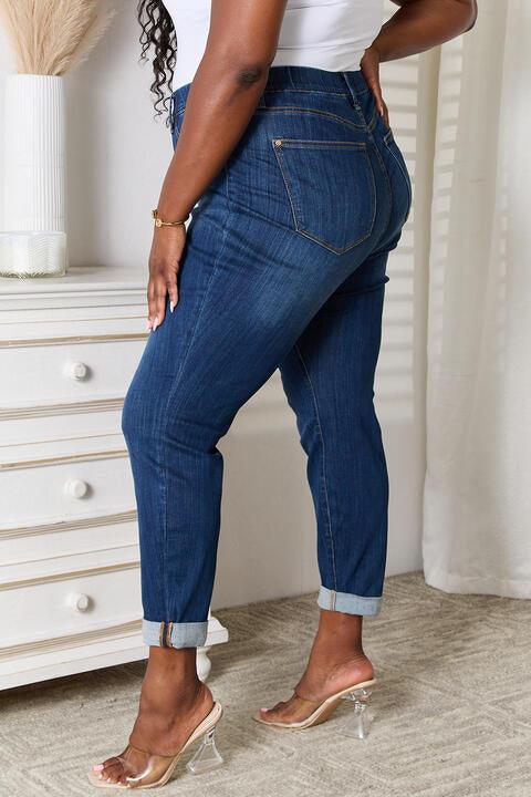 Judy Blue Skinny Cropped Jeans - God's Girl Gifts And Apparel