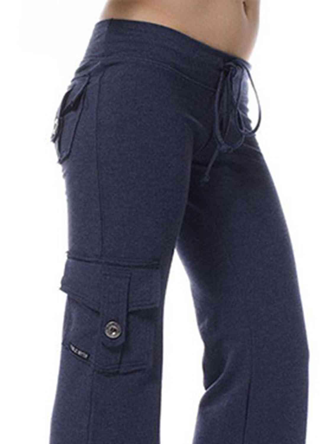 Mid Waist Cargo Pants - God's Girl Gifts And Apparel